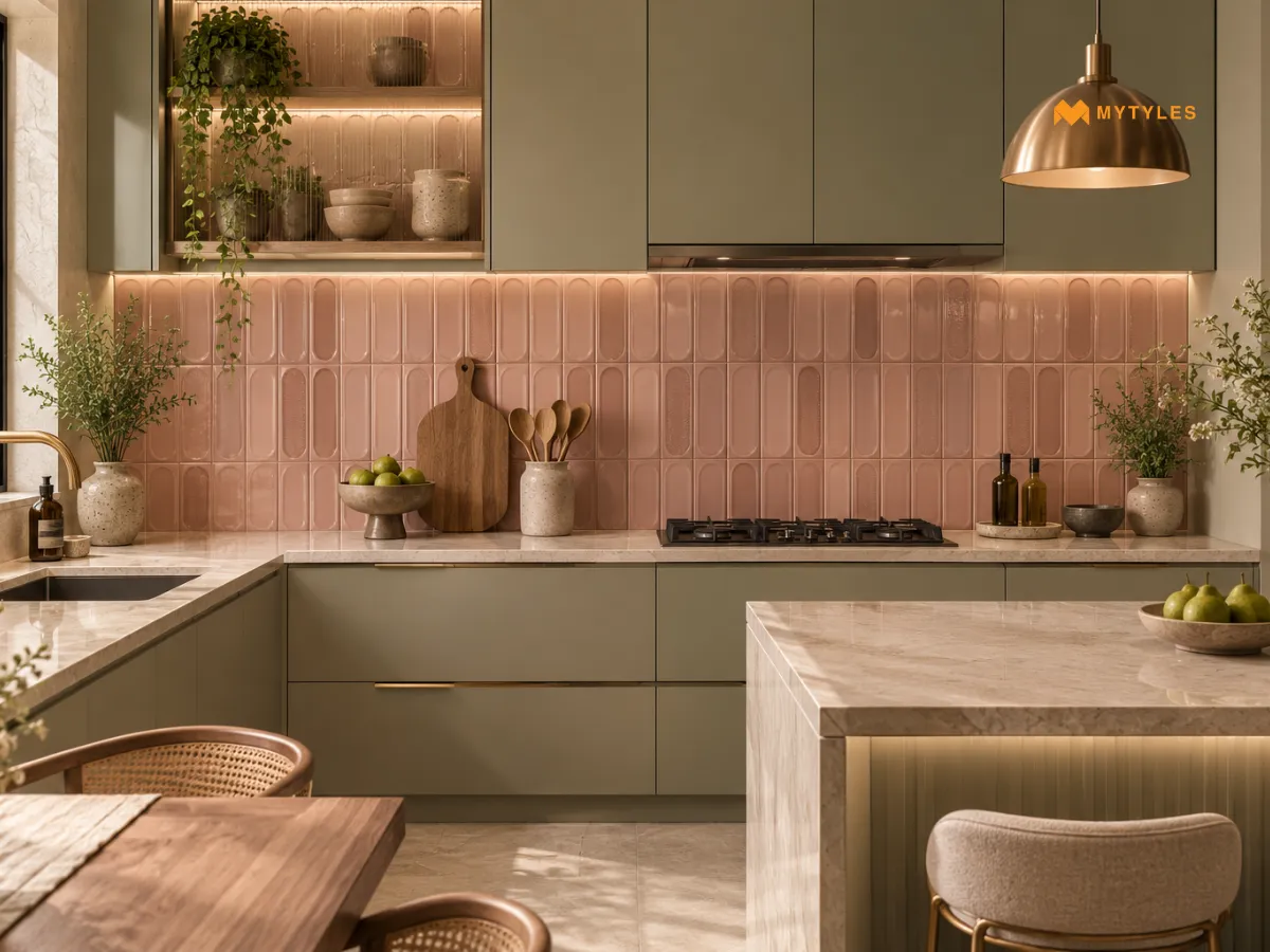 Use Large Format Tiles In The Dado Zone